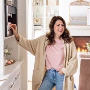 The skinny x Jillian Harris Erinn Boyfriend Cardi